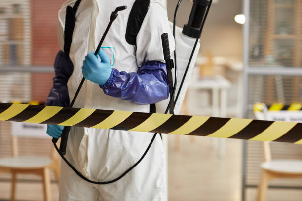 Professional Trauma Scene Cleanup technician working in Akron, CO